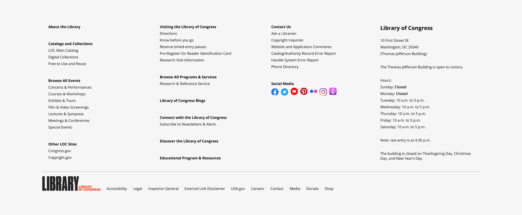 Sprint 4 footer navigation section design