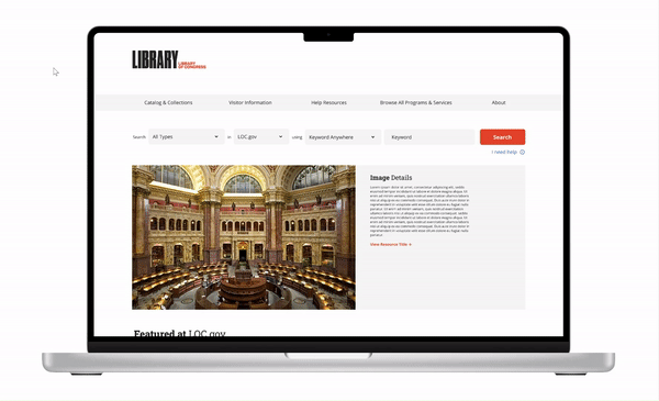 Sprint 4 landing page prototype walkthrough animation